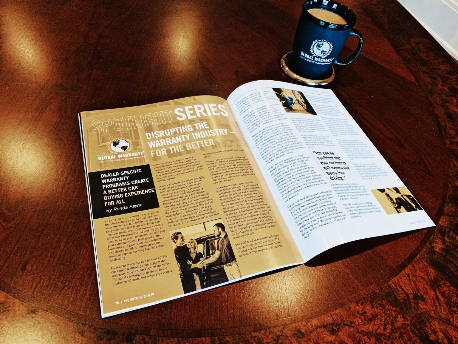 Global Warranty Featured in UCDA Spotlight Series Global Warranty