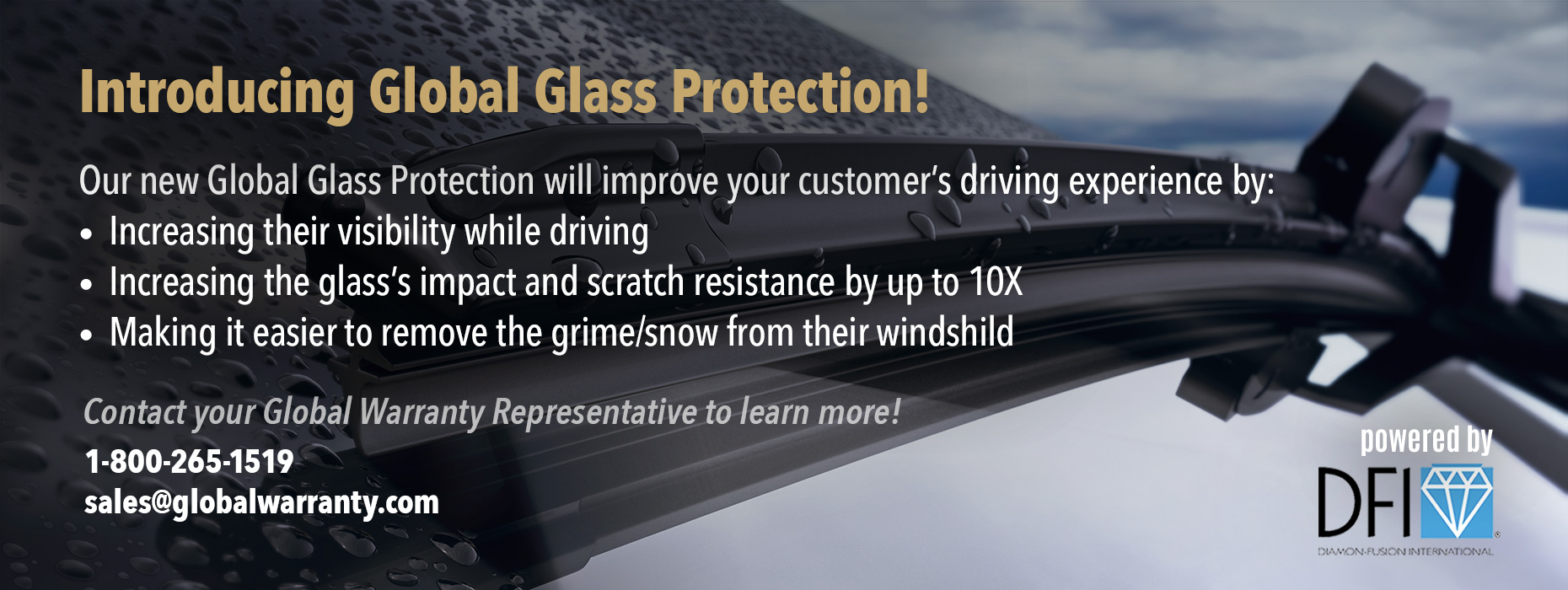 Global Glass Protection Banner