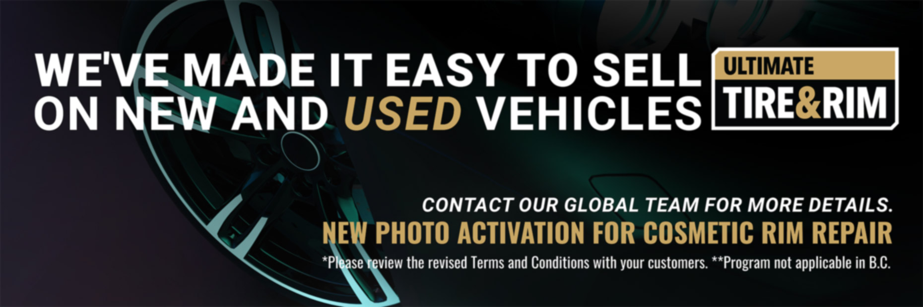 Tire & Rim Photo Activation